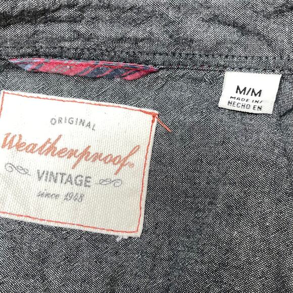 Weatherproof Men's Button-Down Shirt Short Sleeve Size Medium - Picture 3 of 10